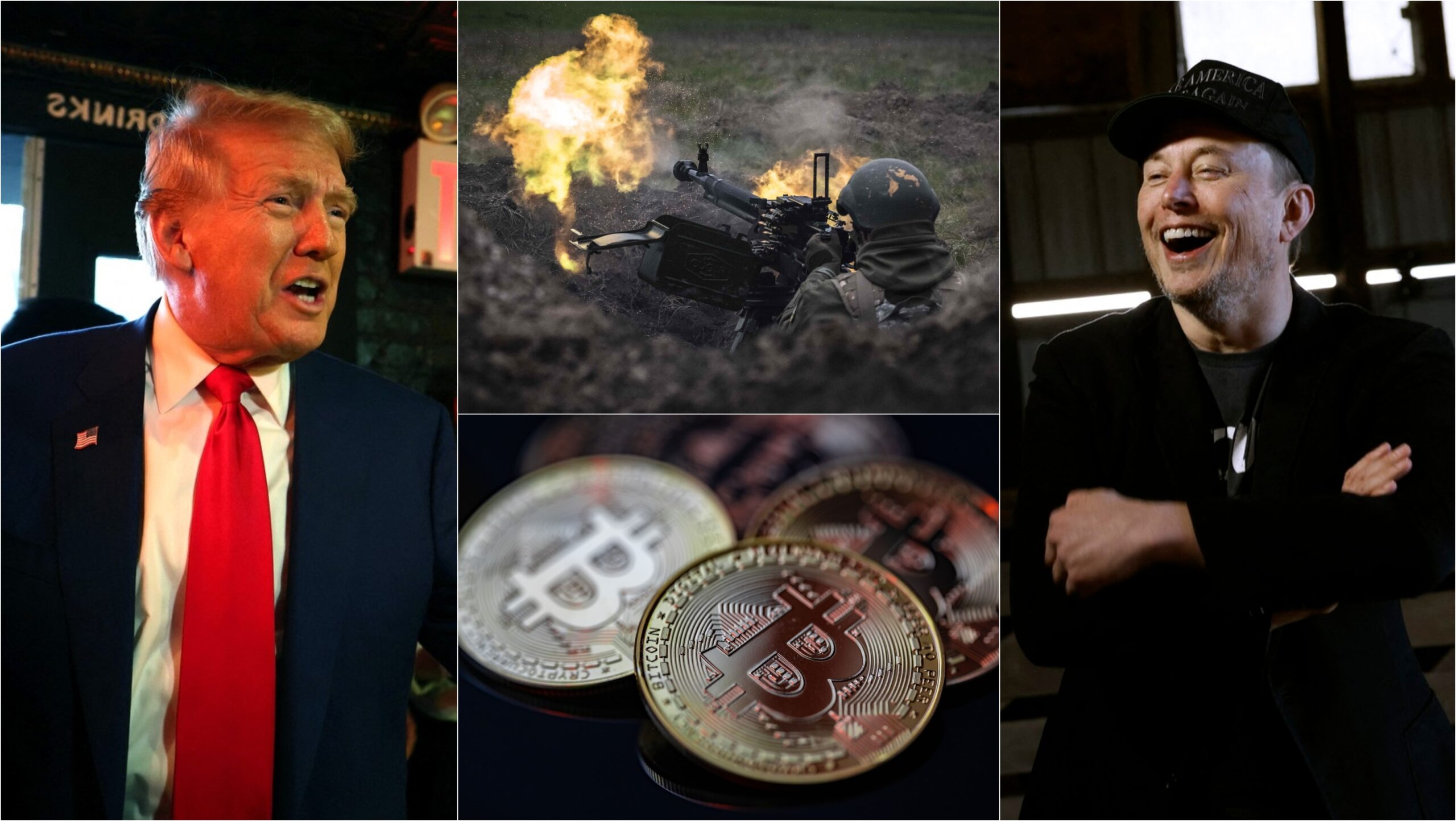 Cum se va încheia războiul din Ucraina, ce prag va atinge Bitcoin și cât va rezista Musk alături de Trump. Previziunile FT pentru 2025