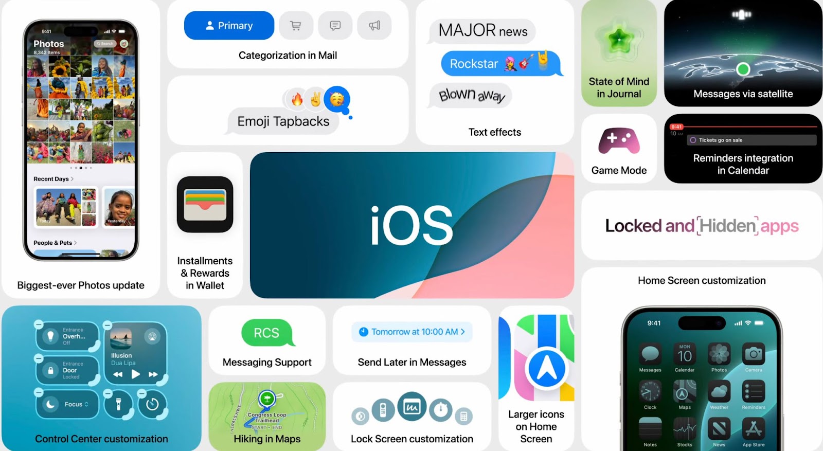 Privat: Apple dezvăluie iOS 18, cu Apple Intelligence, Siri mai smart, Control Center şi personalizare regândite